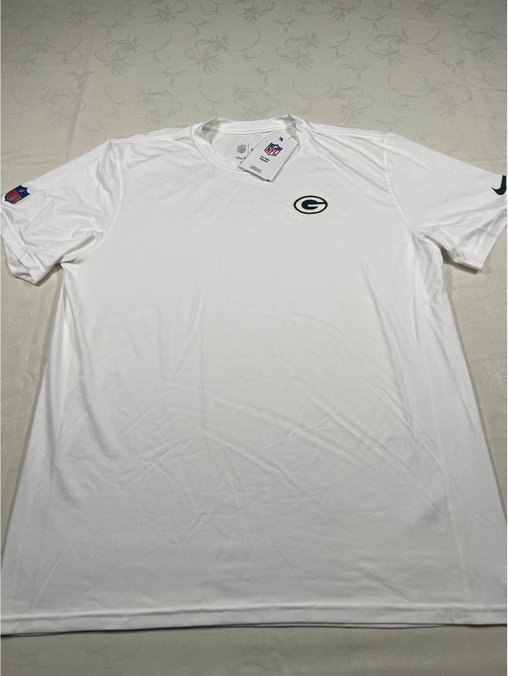 Mens Nike Green Bay Packers Dri-Fit Performance T-Shirt Size XL